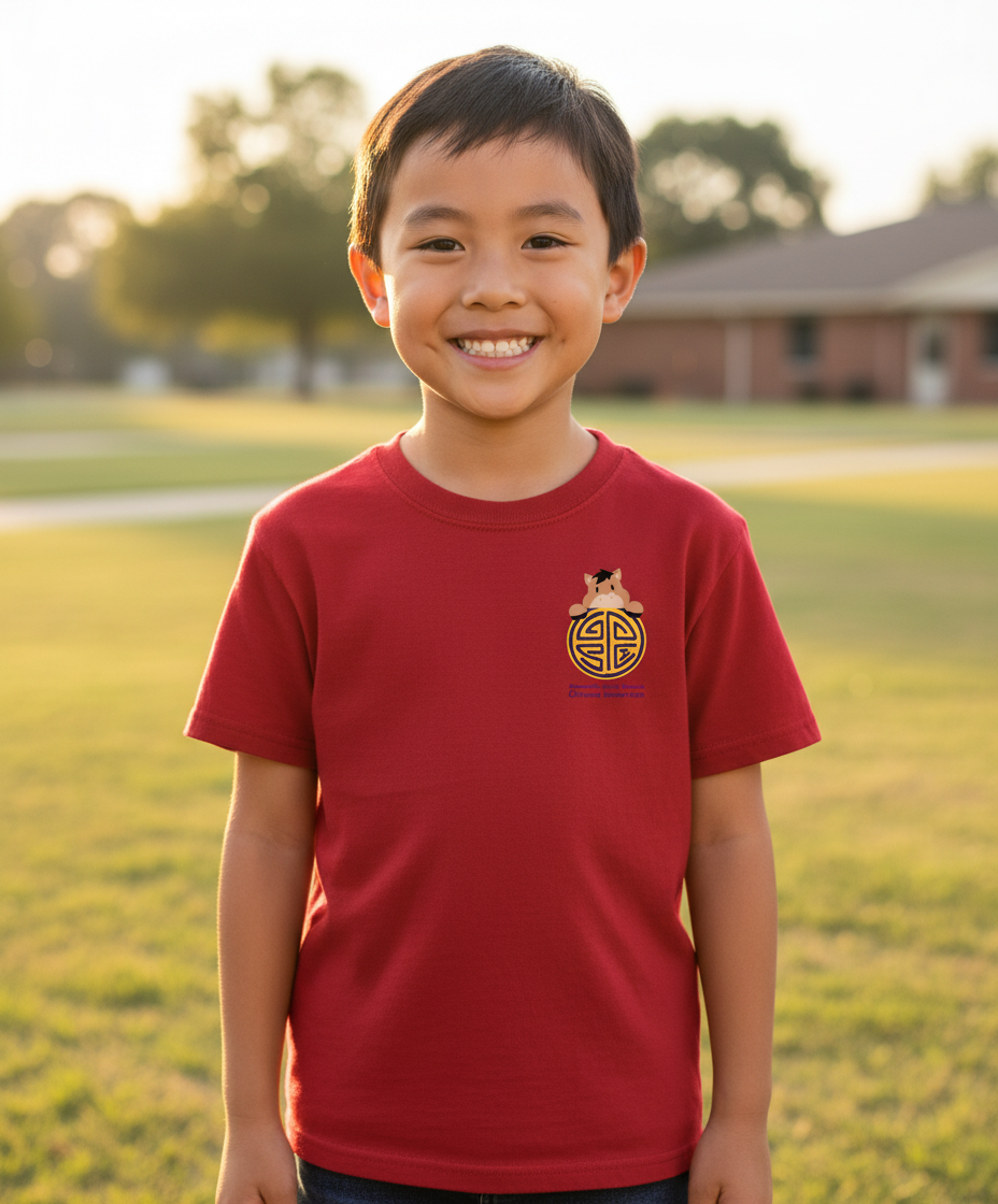 Youth Gildan Heavy Cotton Short-Sleeves T-shirts Unisex