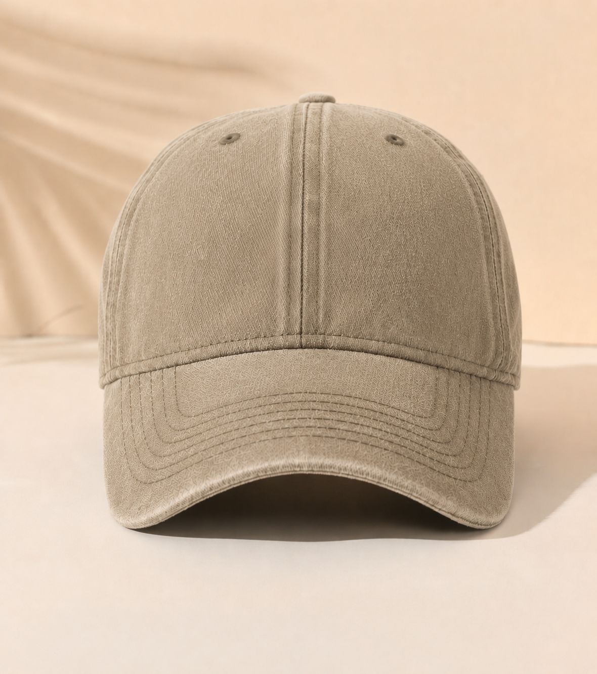Acid Wash Style Denim Distressed Baseball Cap Unisex