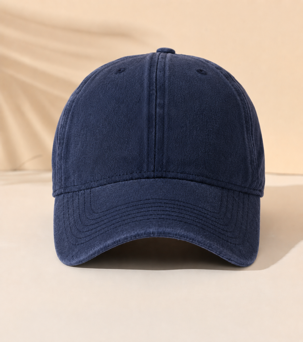 Acid Wash Style Denim Distressed Baseball Cap Unisex