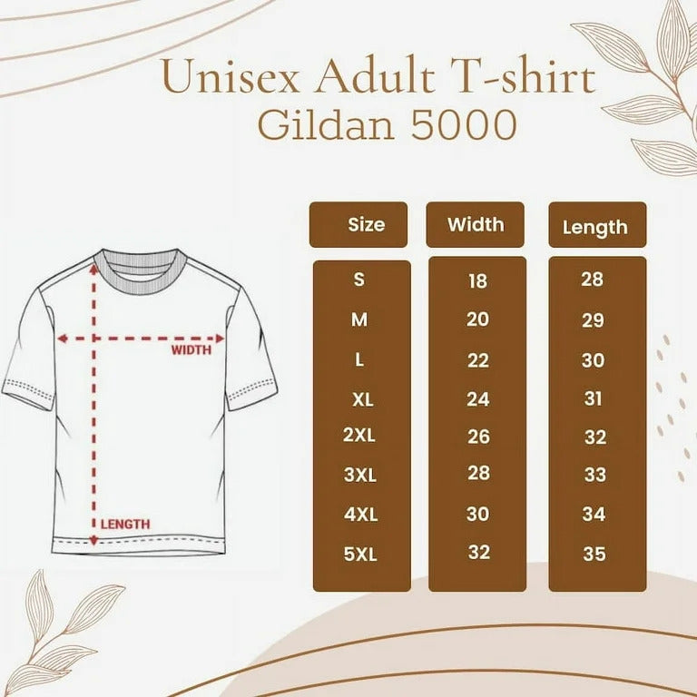 Adult Gildan Heavy Cotton Short-Sleeves T-shirt Unisex